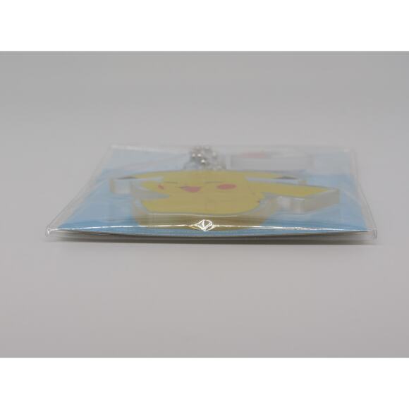 NEW Sealed Smiling Pikachu Acrylic Beaded Keyring Pokeball Meine Rollen Nintendo - Picture 3 of 12
